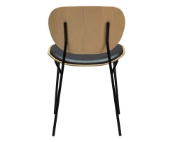 Dan Form Clementina Matstol Black/Whitewashed Oak
