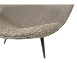 Dan Form Cloud Matstol Boucle Beige/Svart