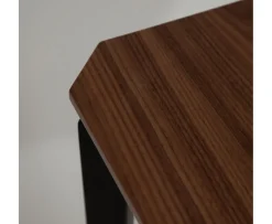 Dan Form Edge Matbord Walnut 200+100