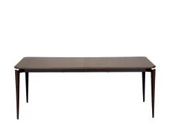 Dan Form Edge Matbord Walnut 200+100