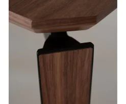 Dan Form Edge Matbord Walnut 200+100