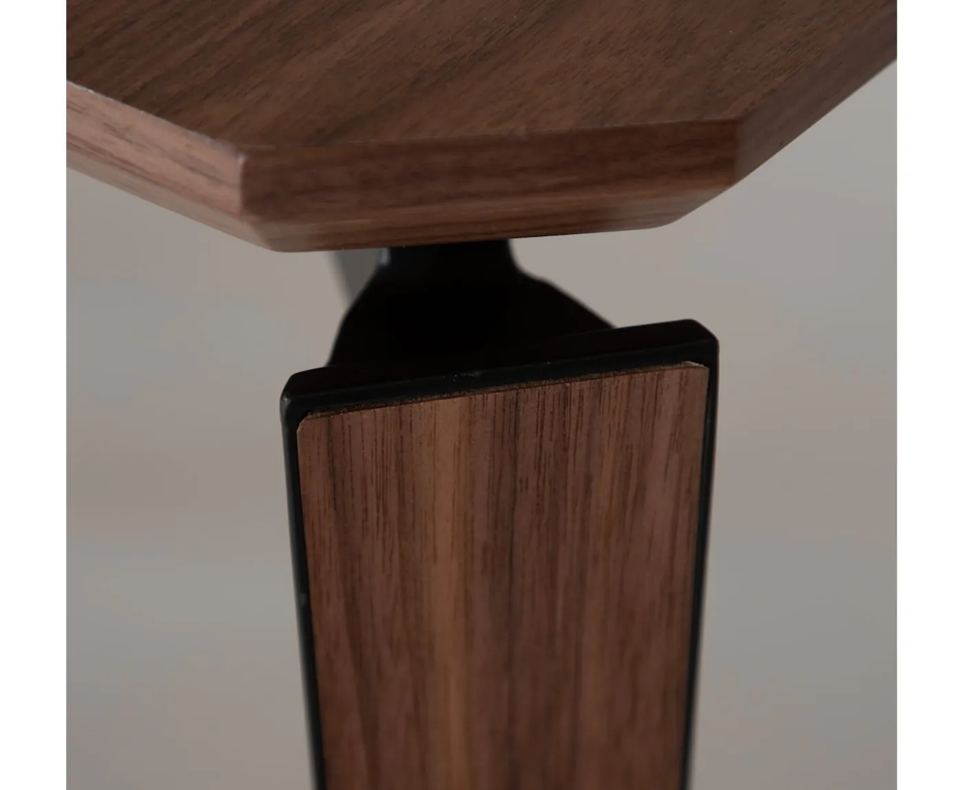 Dan Form Edge Matbord Walnut 200+100