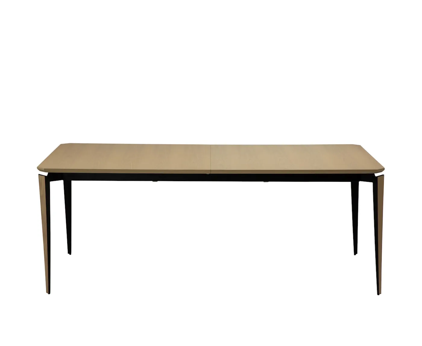 Dan Form Edge Matbord Whitewashed Oak 200+100