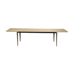 Dan Form Edge Matbord Whitewashed Oak 200+100