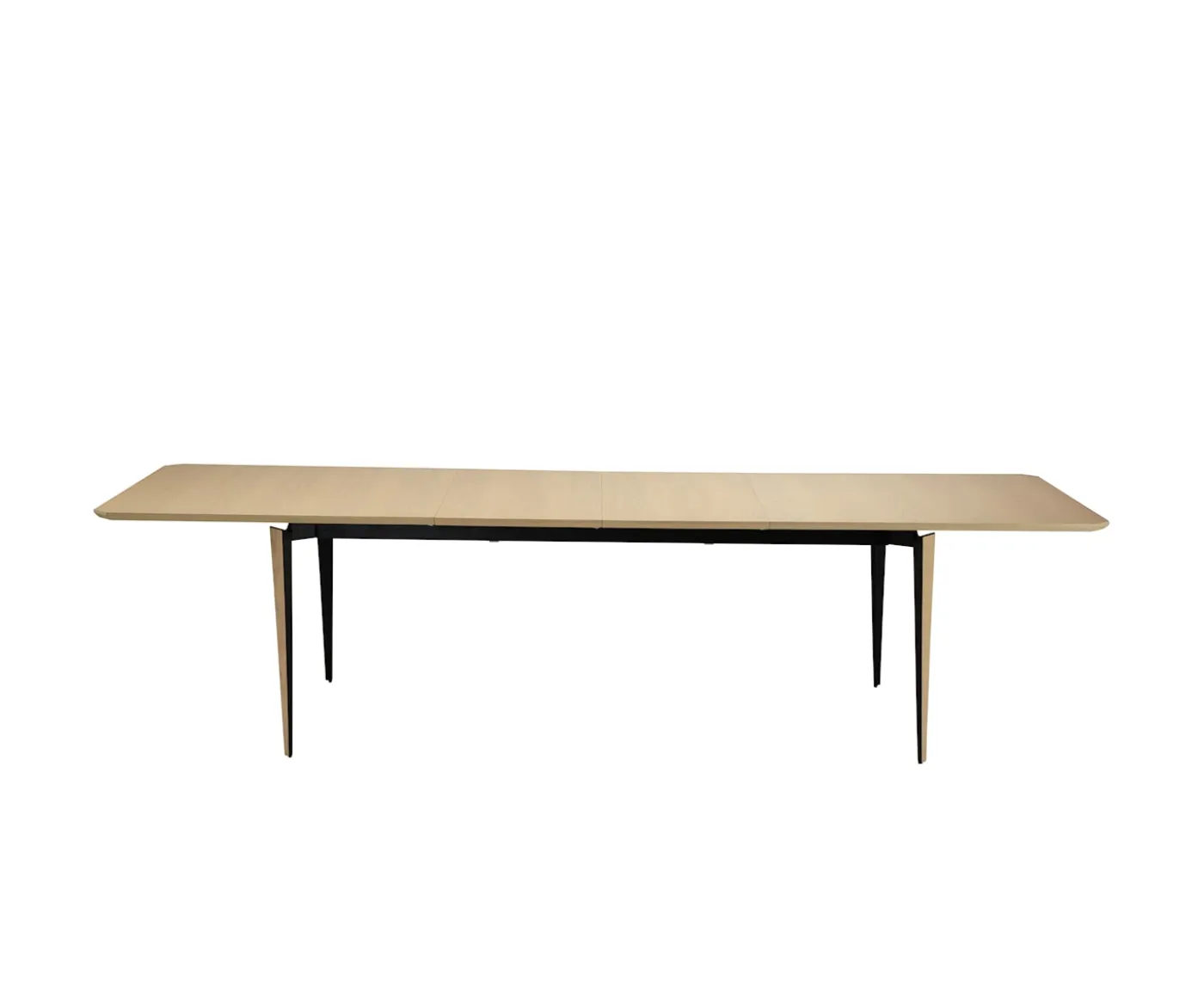 Dan Form Edge Matbord Whitewashed Oak 200+100