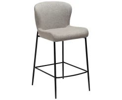 Dan Form Glam Barstol Pebble Earth Bouclé