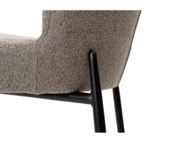 Dan Form Glam Barstol Pebble Earth Bouclé