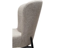 Dan Form Glam Barstol Pebble Earth Bouclé