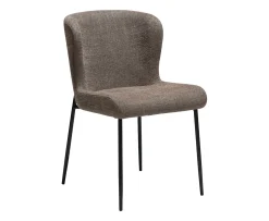 Dan Form Glam Matstol Major Brown Bouclé