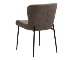 Dan Form Glam Matstol Major Brown Bouclé
