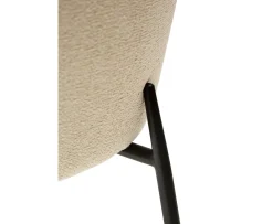 Dan Form Glam Matstol Simply Beige Bouclé