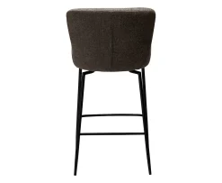 Dan Form Glam Swivel Barstol Major Brown Bouclé