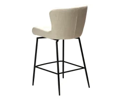 Dan Form Glam Swivel Barstol Simply Beige Bouclé