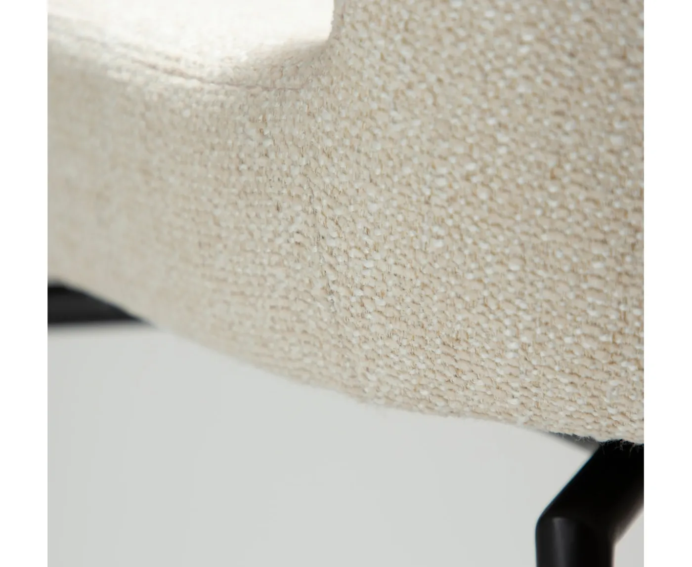 Dan Form Glam Swivel Barstol Simply Beige Bouclé