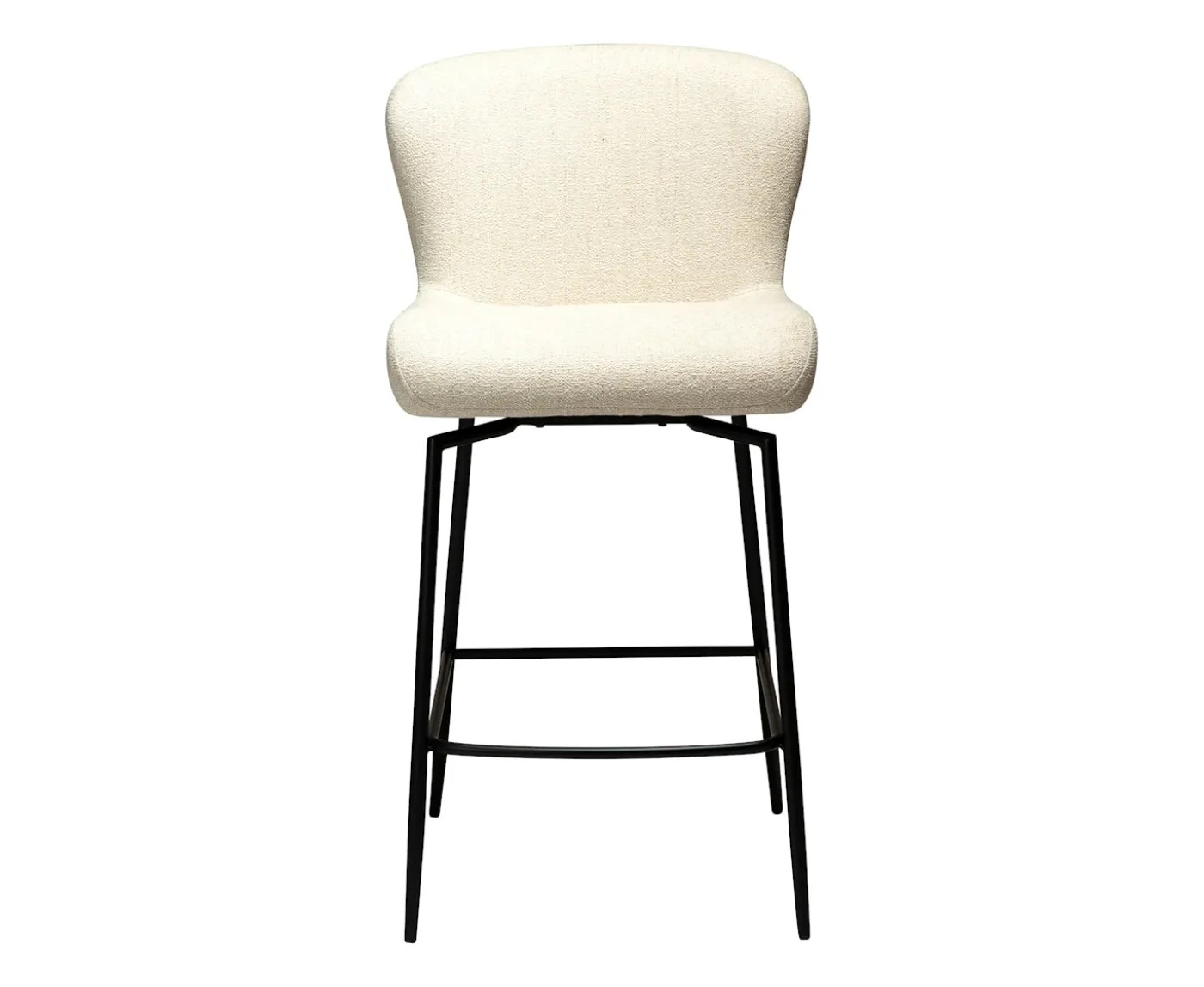 Dan Form Glam Swivel Barstol Simply Beige Bouclé