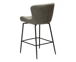 Dan Form Glory Swivel Barstol Pebble Earth Bouclé