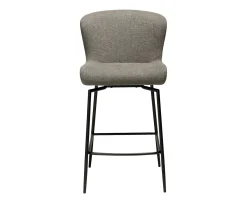 Dan Form Glory Swivel Barstol Pebble Earth Bouclé