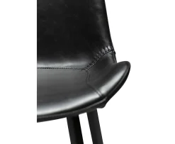 Dan Form Hype Barstol Konstläder Svart 75cm