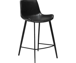 Dan Form Hype Barstol Konstläder Svart 75cm