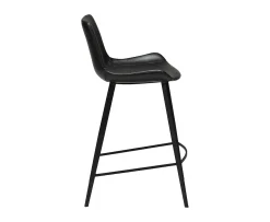 Dan Form Hype Barstol Konstläder Svart 75cm