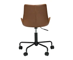 Dan Form Hype Kontorsstol Konstläder Ljusbrun
