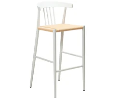 Dan Form Sava Barstol Natur/Vit 67cm