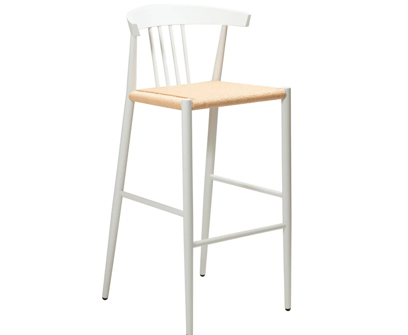 Dan Form Sava Barstol Natur/Vit 67cm