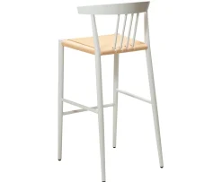 Dan Form Sava Barstol Natur/Vit 67cm
