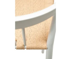 Dan Form Sava Barstol Natur/Vit 67cm