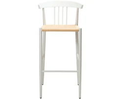Dan Form Sava Barstol Natur/Vit 67cm