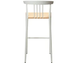 Dan Form Sava Barstol Natur/Vit 67cm