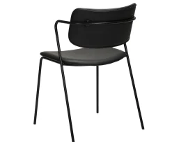 Dan Form Zed Matstol Konstläder Svart