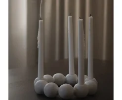 DBKD Bright Ljusstake White Ø27