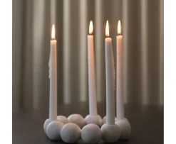 DBKD Bright Ljusstake White Ø27
