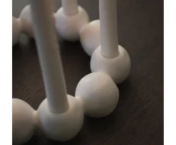 DBKD Bright Ljusstake White Ø27