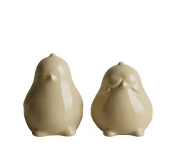 DBKD Chubby Chicken Dekoration Shiny Yellow 2-pack