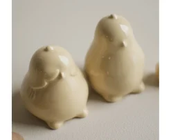 DBKD Chubby Chicken Dekoration Shiny Yellow 2-pack