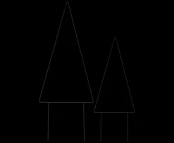 DBKD Garden Stick Tree 2-pack