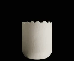 DBKD Flowery Väggkruka Creme Small