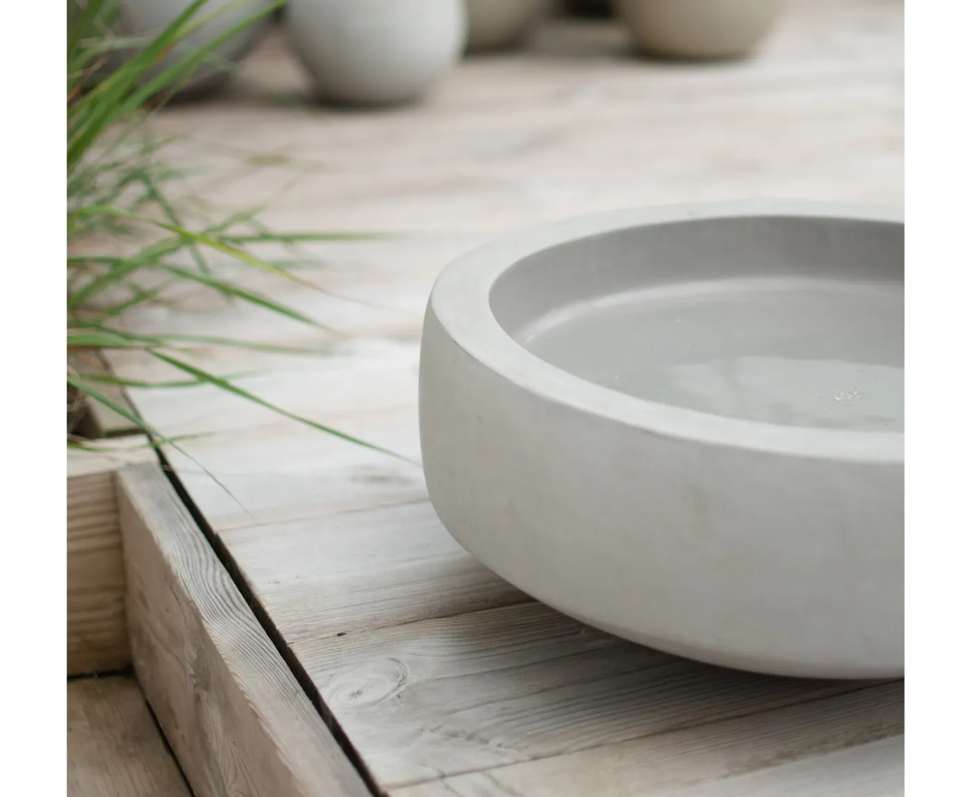 DBKD Garden Bowl Concrete/iron Ø40