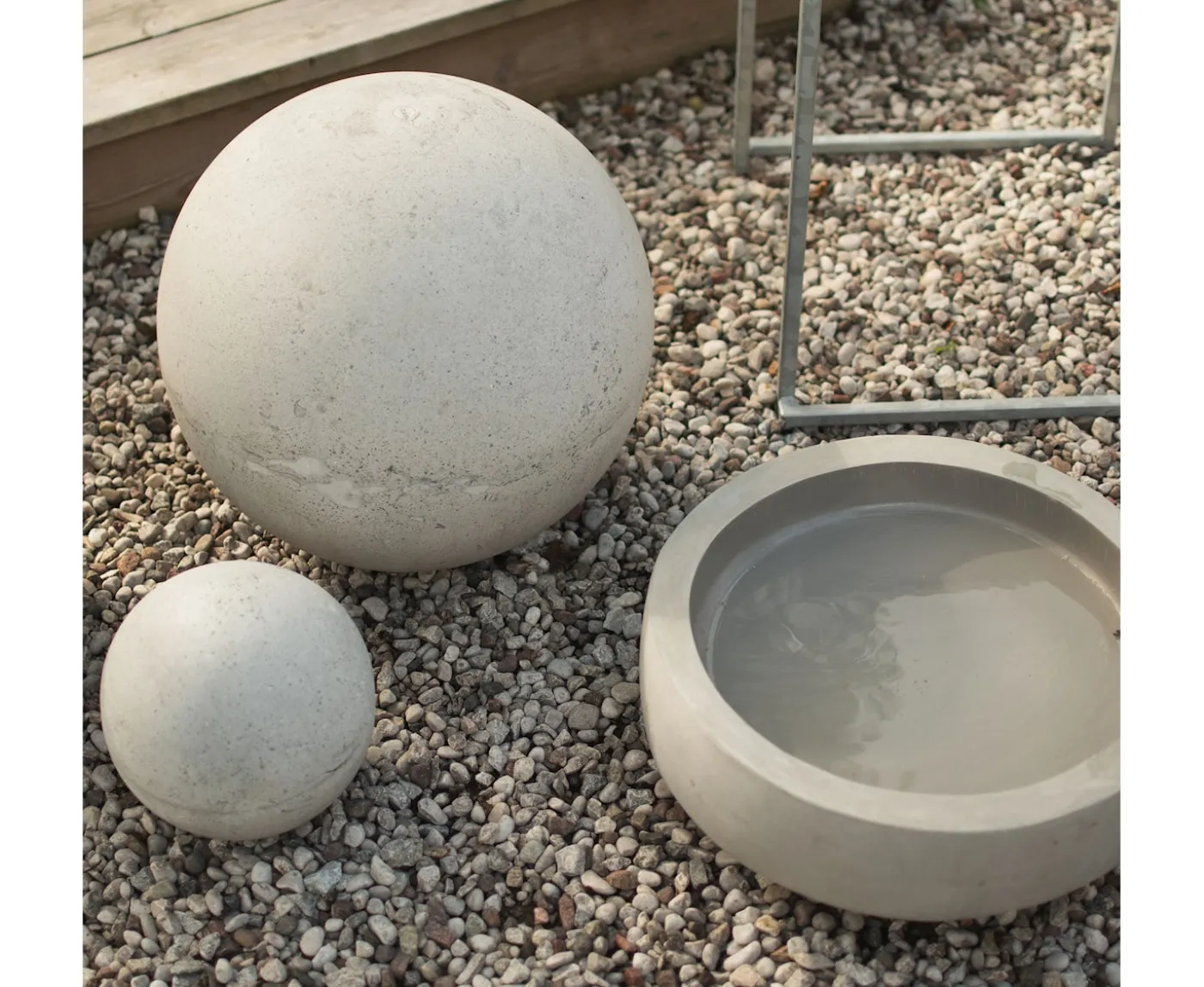 DBKD Garden Bowl Concrete/iron Ø40