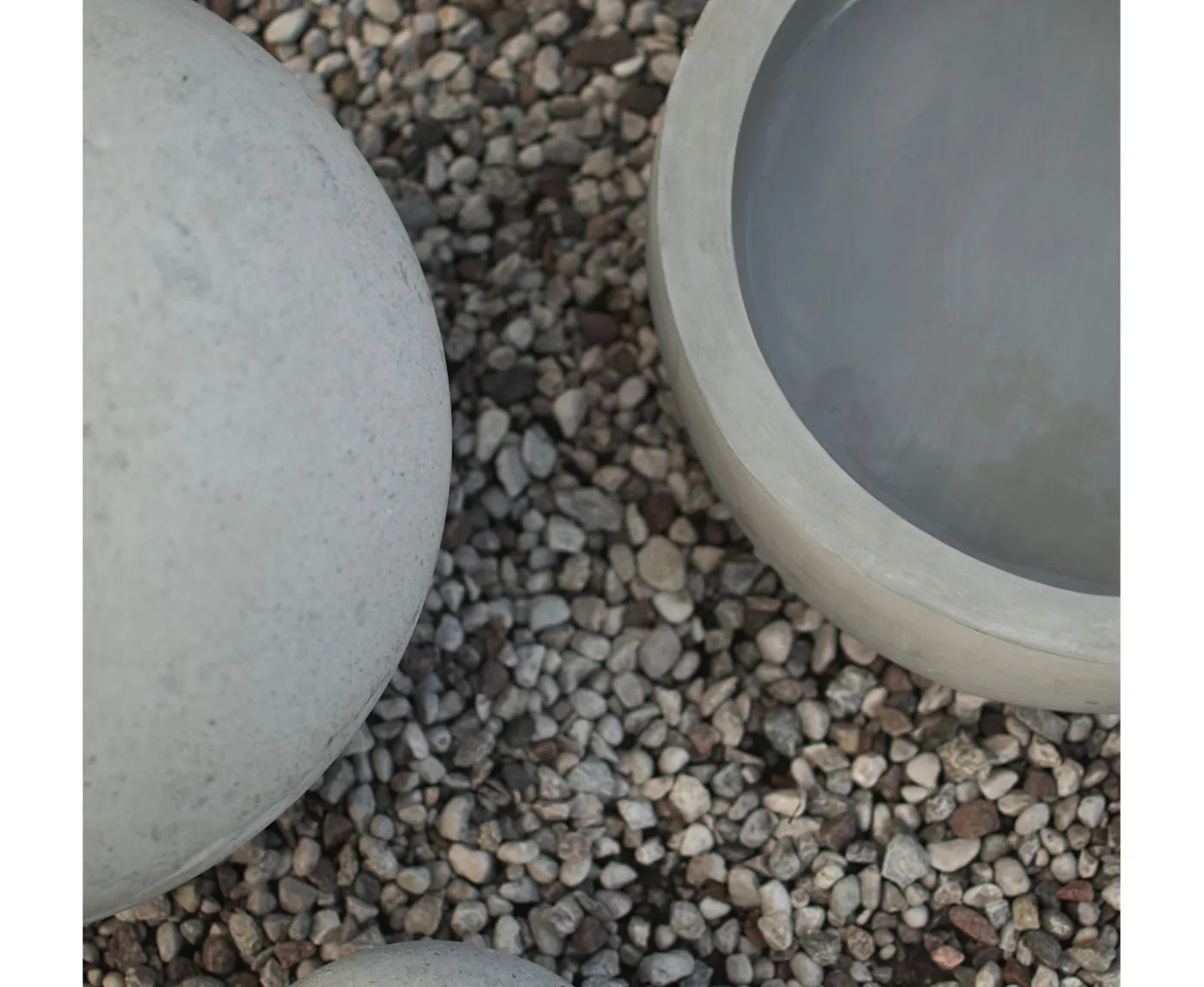 DBKD Garden Bowl Concrete/iron Ø40