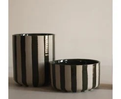 DBKD Line Kruka Stripe Green Ø14