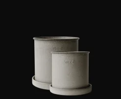 DBKD Plant Kruka Beige Small 2-pack