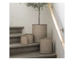 DBKD Plant Kruka Beige Small 2-pack