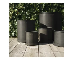 DBKD Plant Kruka Black Small 2-pack