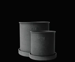 DBKD Plant Kruka Black Small 2-pack