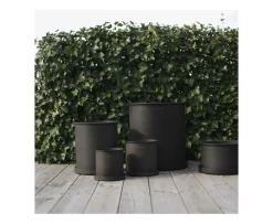 DBKD Plant Kruka Black Small 2-pack