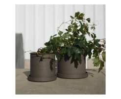 DBKD Plant Kruka Brown Small 2-pack