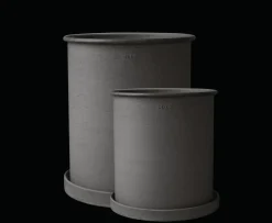 DBKD Plant Pot Kruka Brown 2-pack